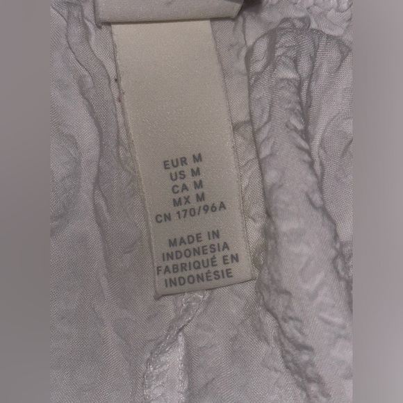 H & M Women Relaxed Fit Midi Sleeveless Dress Narrow Adjustable Straps Medium - Picture 7 of 10